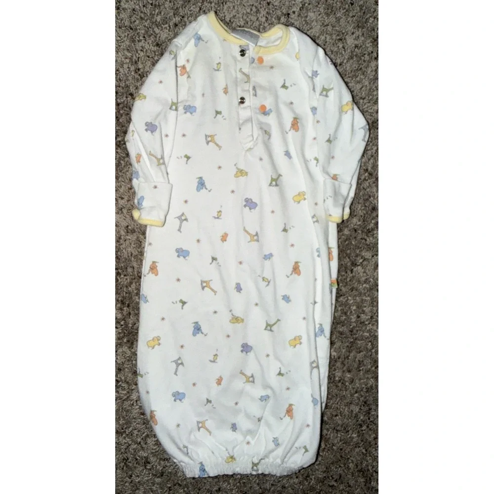 Vintage‎ Baby Girl Boy Carter's 0-3 Month John Lennon White Sleep Gown